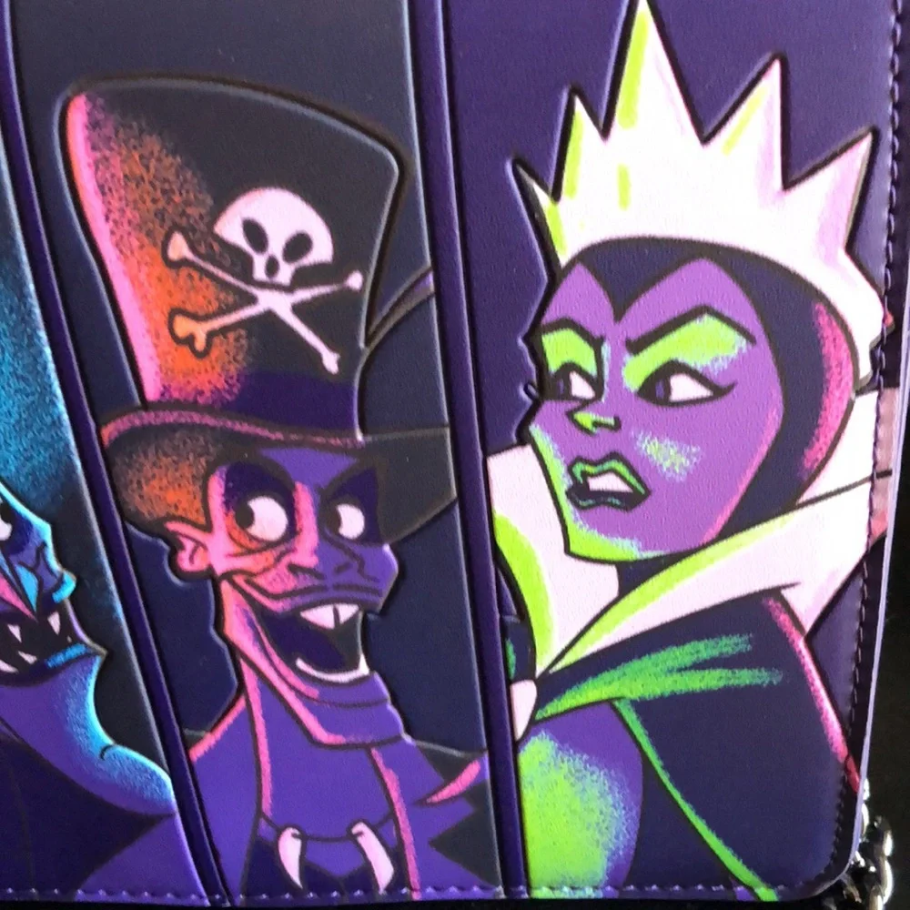 Disney LOUNGEFLY VILLAINS Crossbody Bag - Picture 2 of 16